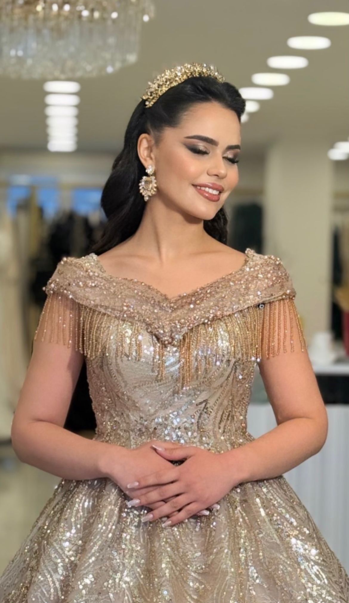 Gelin saçı ve makyaj çalışması