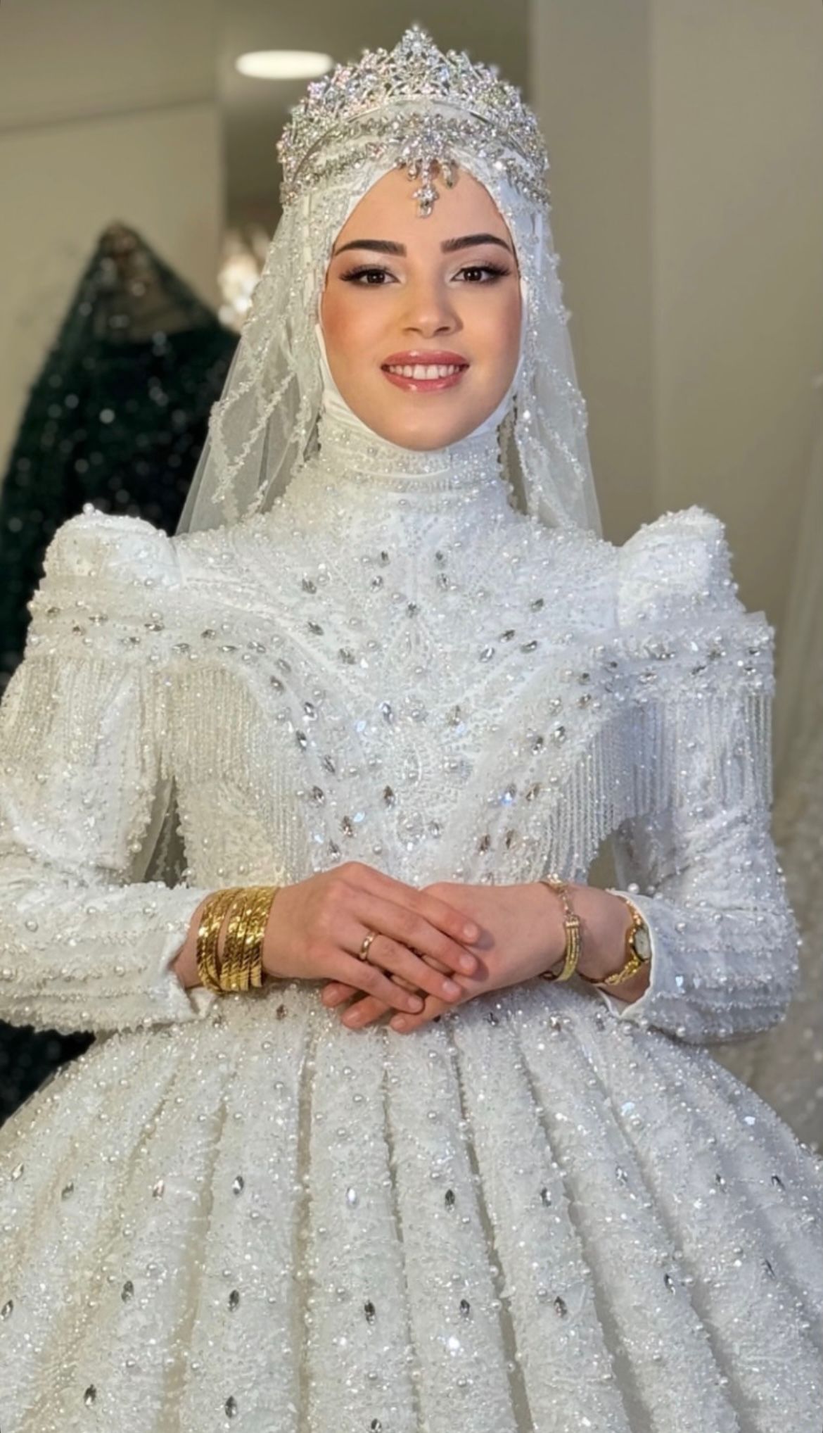 Gelin makyajı ve saç hazırlığı