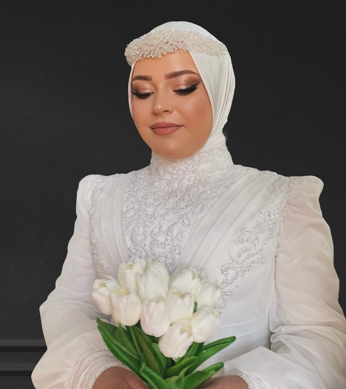 Stüdyo gelin makyajı